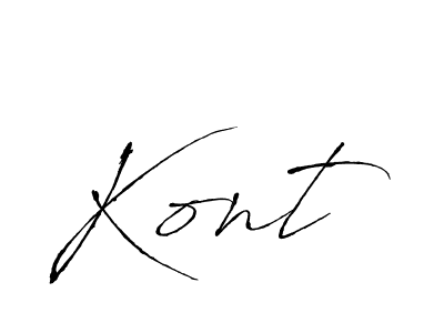 Similarly Antro_Vectra is the best handwritten signature design. Signature creator online .You can use it as an online autograph creator for name Kont. Kont signature style 6 images and pictures png
