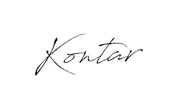 Also You can easily find your signature by using the search form. We will create Kontar name handwritten signature images for you free of cost using Antro_Vectra sign style. Kontar signature style 6 images and pictures png