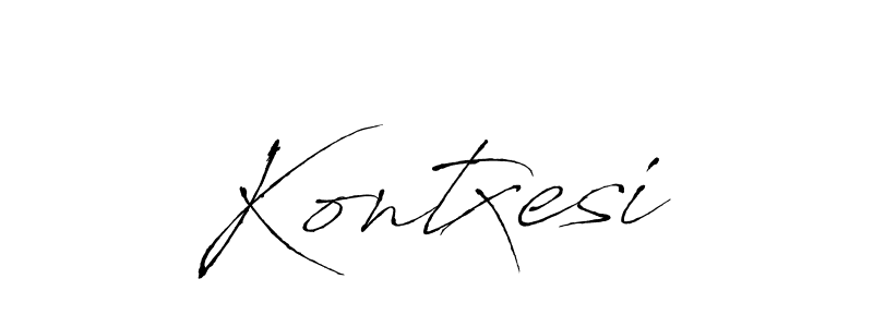 if you are searching for the best signature style for your name Kontxesi. so please give up your signature search. here we have designed multiple signature styles  using Antro_Vectra. Kontxesi signature style 6 images and pictures png