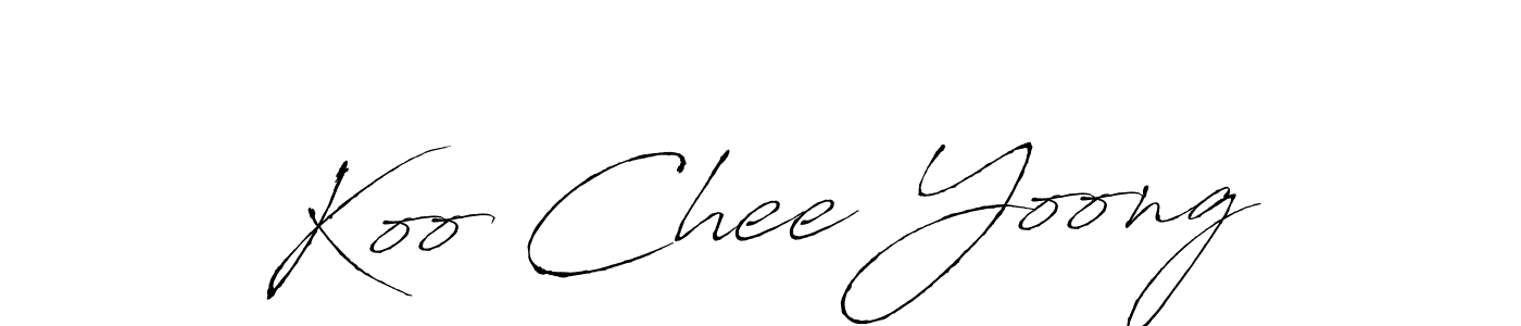 It looks lik you need a new signature style for name Koo Chee Yoong. Design unique handwritten (Antro_Vectra) signature with our free signature maker in just a few clicks. Koo Chee Yoong signature style 6 images and pictures png