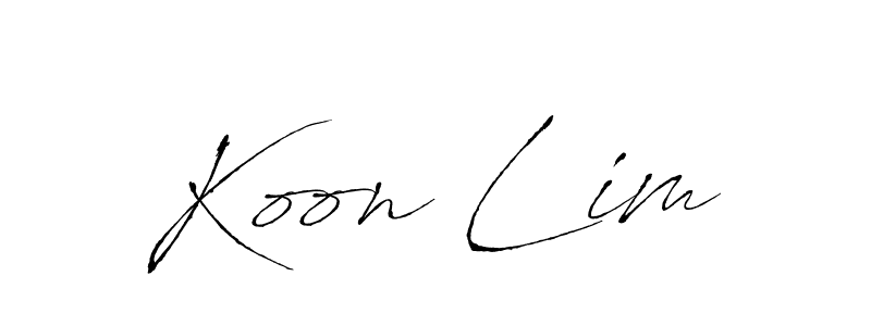 Make a beautiful signature design for name Koon Lim. Use this online signature maker to create a handwritten signature for free. Koon Lim signature style 6 images and pictures png