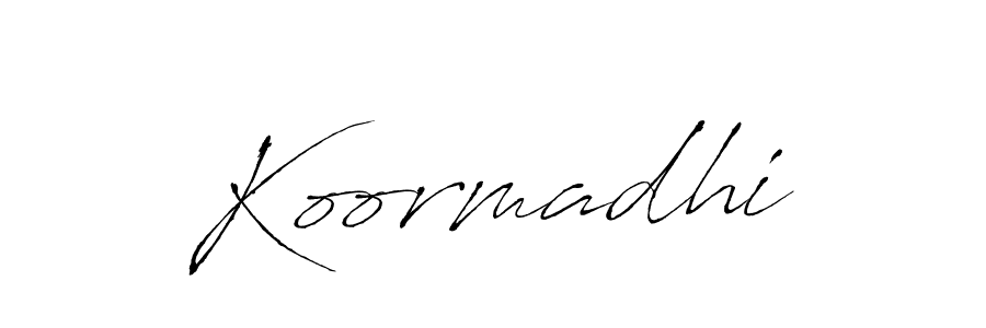 You can use this online signature creator to create a handwritten signature for the name Koormadhi. This is the best online autograph maker. Koormadhi signature style 6 images and pictures png