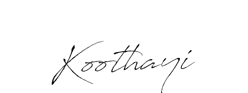 Similarly Antro_Vectra is the best handwritten signature design. Signature creator online .You can use it as an online autograph creator for name Koothayi. Koothayi signature style 6 images and pictures png