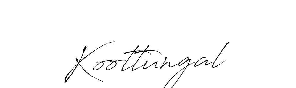 How to make Koottungal signature? Antro_Vectra is a professional autograph style. Create handwritten signature for Koottungal name. Koottungal signature style 6 images and pictures png