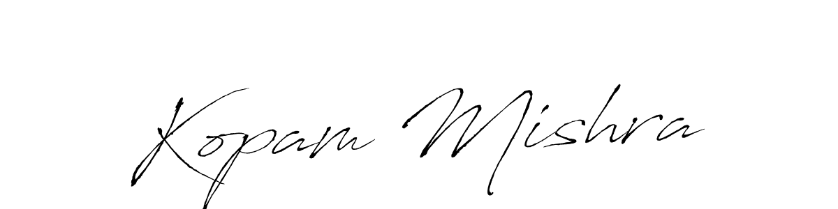 if you are searching for the best signature style for your name Kopam Mishra. so please give up your signature search. here we have designed multiple signature styles  using Antro_Vectra. Kopam Mishra signature style 6 images and pictures png