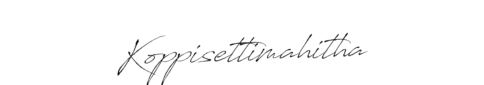 How to Draw Koppisettimahitha signature style? Antro_Vectra is a latest design signature styles for name Koppisettimahitha. Koppisettimahitha signature style 6 images and pictures png