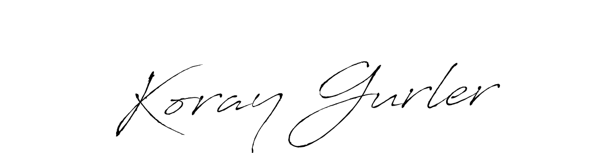 How to Draw Koray Gurler signature style? Antro_Vectra is a latest design signature styles for name Koray Gurler. Koray Gurler signature style 6 images and pictures png