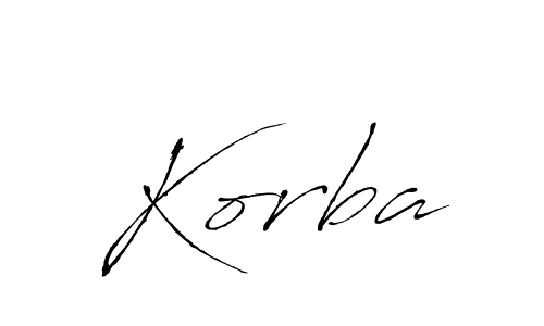 How to make Korba name signature. Use Antro_Vectra style for creating short signs online. This is the latest handwritten sign. Korba signature style 6 images and pictures png