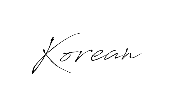 How to make Korean signature? Antro_Vectra is a professional autograph style. Create handwritten signature for Korean name. Korean signature style 6 images and pictures png