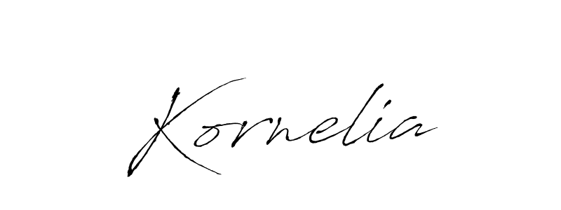 Kornelia stylish signature style. Best Handwritten Sign (Antro_Vectra) for my name. Handwritten Signature Collection Ideas for my name Kornelia. Kornelia signature style 6 images and pictures png