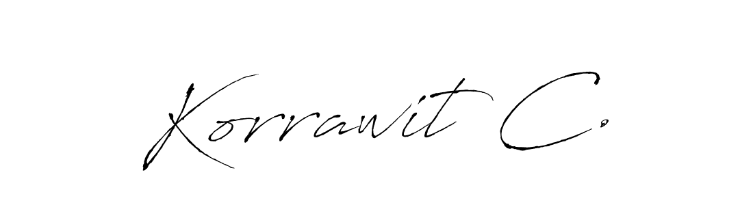 You can use this online signature creator to create a handwritten signature for the name Korrawit C.. This is the best online autograph maker. Korrawit C. signature style 6 images and pictures png