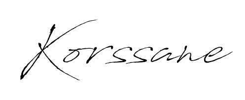 Build your personal autograph collection for name Korssane with Antro_Vectra design. Browse, select, and save your favorites. Korssane signature style 6 images and pictures png