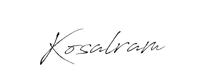 Make a short Kosalram signature style. Manage your documents anywhere anytime using Antro_Vectra. Create and add eSignatures, submit forms, share and send files easily. Kosalram signature style 6 images and pictures png