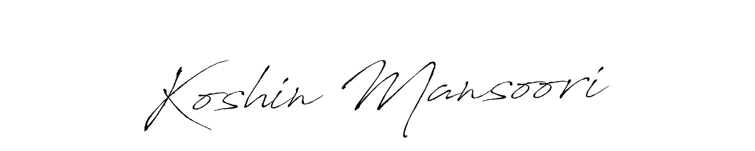 See photos of Koshin Mansoori official signature by Spectra . Check more albums & portfolios. Read reviews & check more about Antro_Vectra font. Koshin Mansoori signature style 6 images and pictures png