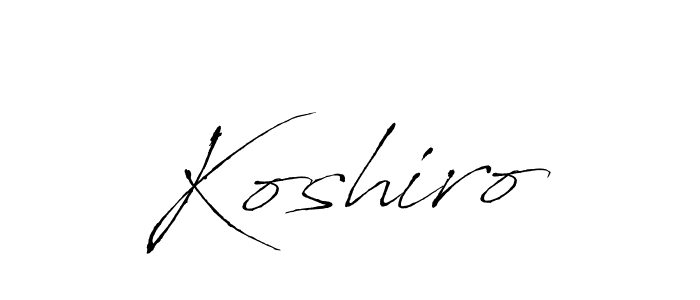 Make a beautiful signature design for name Koshiro. Use this online signature maker to create a handwritten signature for free. Koshiro signature style 6 images and pictures png