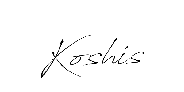 Similarly Antro_Vectra is the best handwritten signature design. Signature creator online .You can use it as an online autograph creator for name Koshis. Koshis signature style 6 images and pictures png