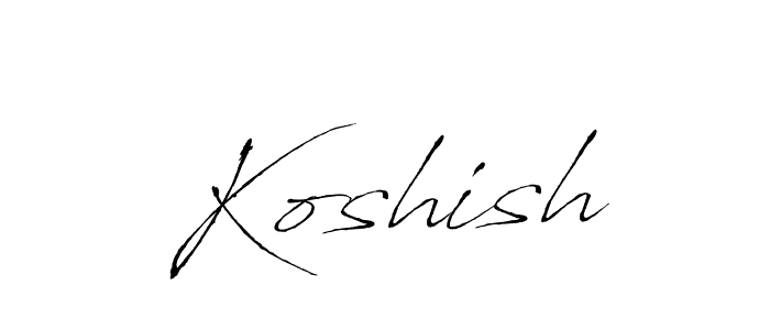 Once you've used our free online signature maker to create your best signature Antro_Vectra style, it's time to enjoy all of the benefits that Koshish name signing documents. Koshish signature style 6 images and pictures png