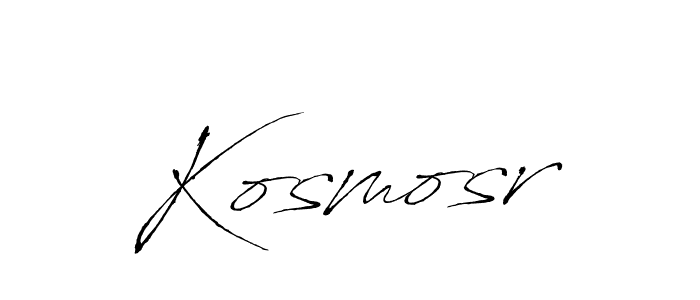 Antro_Vectra is a professional signature style that is perfect for those who want to add a touch of class to their signature. It is also a great choice for those who want to make their signature more unique. Get Kosmosr name to fancy signature for free. Kosmosr signature style 6 images and pictures png