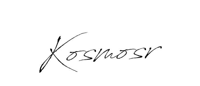 You should practise on your own different ways (Antro_Vectra) to write your name (Kosmosr) in signature. don't let someone else do it for you. Kosmosr signature style 6 images and pictures png