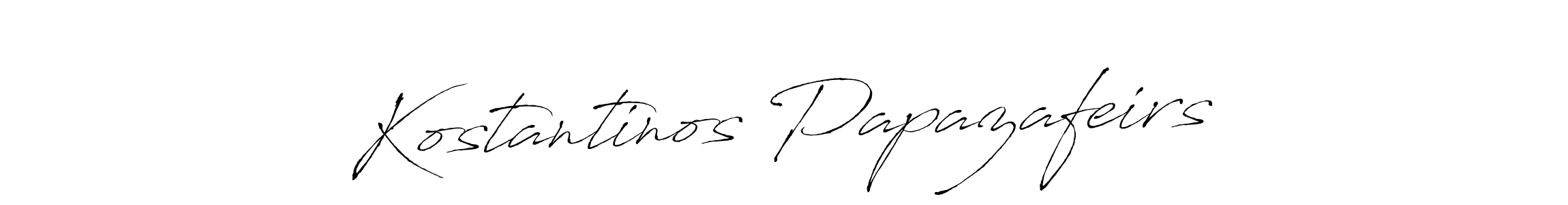 Use a signature maker to create a handwritten signature online. With this signature software, you can design (Antro_Vectra) your own signature for name Kostantinos Papazafeirs. Kostantinos Papazafeirs signature style 6 images and pictures png