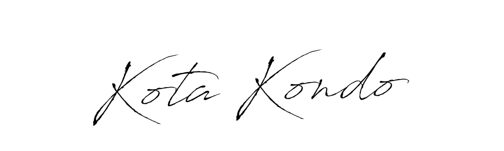 The best way (Antro_Vectra) to make a short signature is to pick only two or three words in your name. The name Kota Kondo include a total of six letters. For converting this name. Kota Kondo signature style 6 images and pictures png