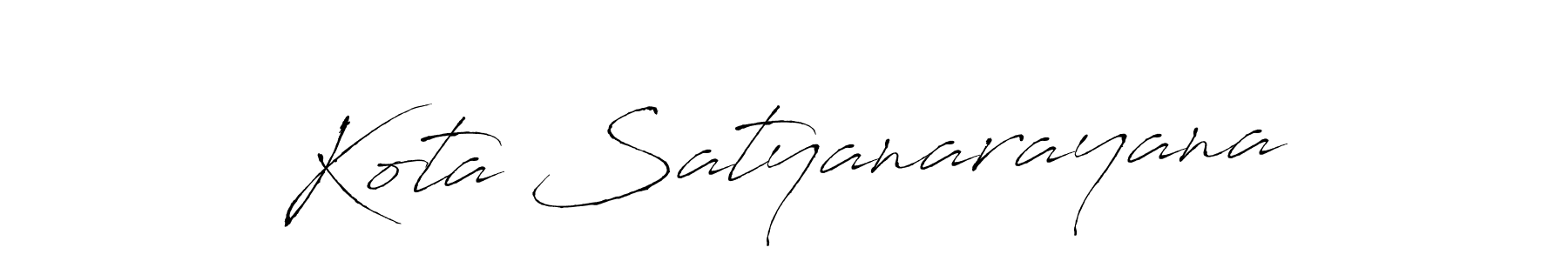 Make a beautiful signature design for name Kota Satyanarayana. Use this online signature maker to create a handwritten signature for free. Kota Satyanarayana signature style 6 images and pictures png