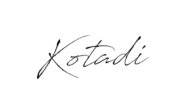 Once you've used our free online signature maker to create your best signature Antro_Vectra style, it's time to enjoy all of the benefits that Kotadi name signing documents. Kotadi signature style 6 images and pictures png
