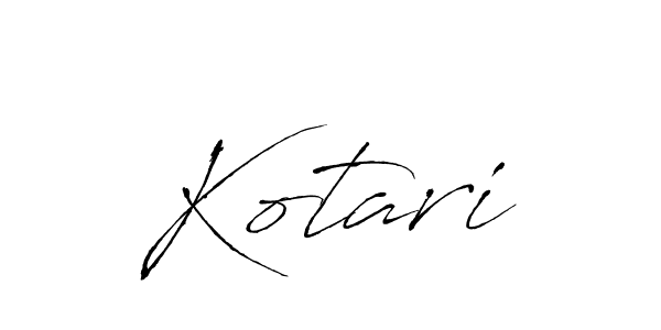 The best way (Antro_Vectra) to make a short signature is to pick only two or three words in your name. The name Kotari include a total of six letters. For converting this name. Kotari signature style 6 images and pictures png