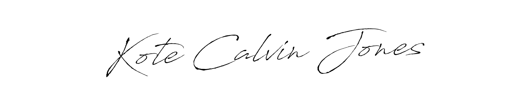 Best and Professional Signature Style for Kote Calvin Jones. Antro_Vectra Best Signature Style Collection. Kote Calvin Jones signature style 6 images and pictures png