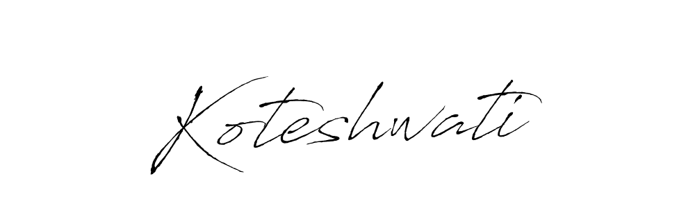 Once you've used our free online signature maker to create your best signature Antro_Vectra style, it's time to enjoy all of the benefits that Koteshwati name signing documents. Koteshwati signature style 6 images and pictures png