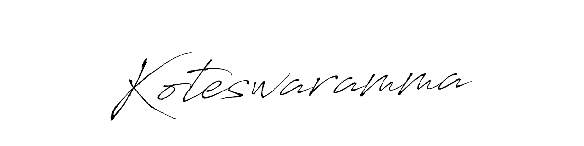 Also we have Koteswaramma name is the best signature style. Create professional handwritten signature collection using Antro_Vectra autograph style. Koteswaramma signature style 6 images and pictures png