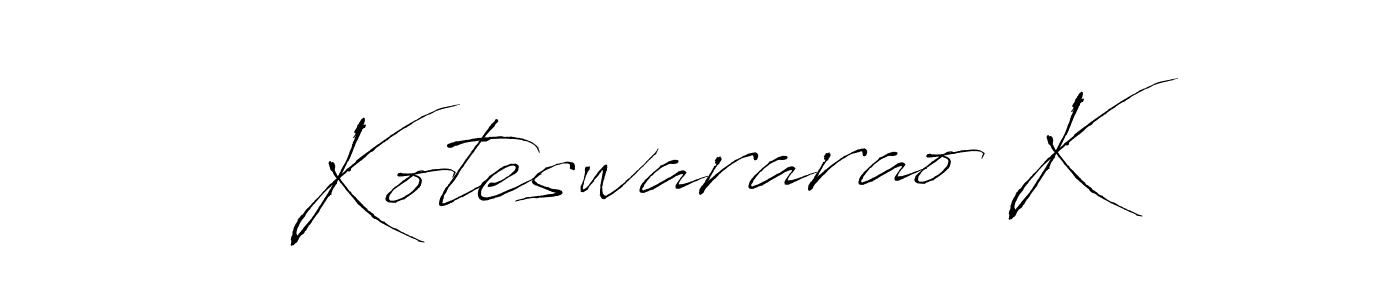 Once you've used our free online signature maker to create your best signature Antro_Vectra style, it's time to enjoy all of the benefits that Koteswararao K name signing documents. Koteswararao K signature style 6 images and pictures png