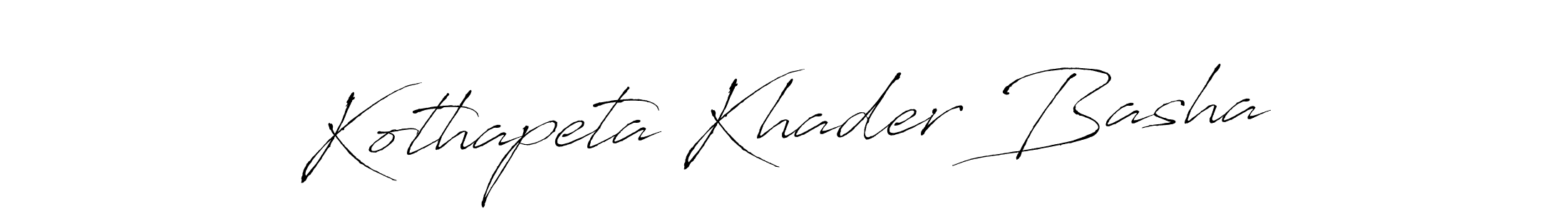 You can use this online signature creator to create a handwritten signature for the name Kothapeta Khader Basha. This is the best online autograph maker. Kothapeta Khader Basha signature style 6 images and pictures png