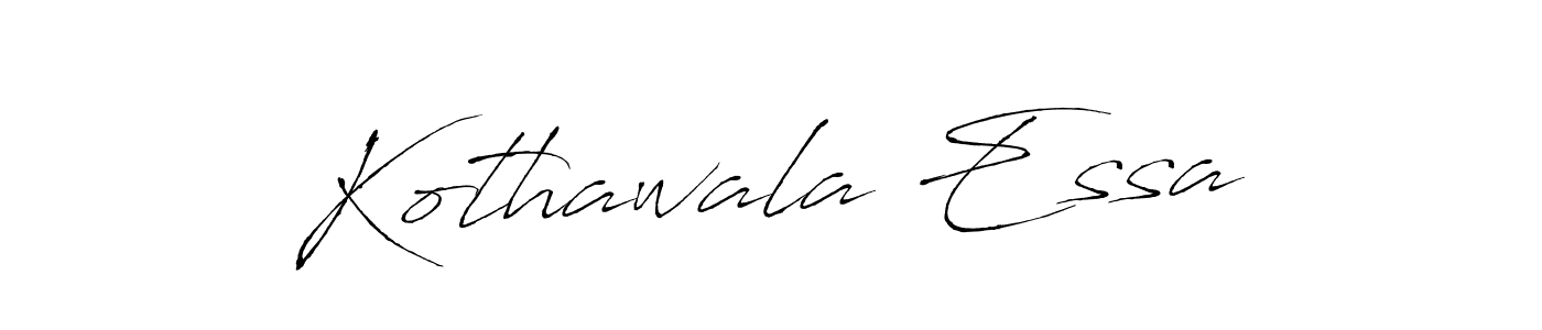 It looks lik you need a new signature style for name Kothawala Essa. Design unique handwritten (Antro_Vectra) signature with our free signature maker in just a few clicks. Kothawala Essa signature style 6 images and pictures png