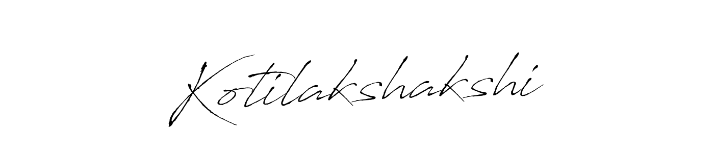 How to make Kotilakshakshi signature? Antro_Vectra is a professional autograph style. Create handwritten signature for Kotilakshakshi name. Kotilakshakshi signature style 6 images and pictures png