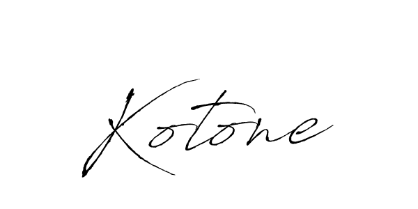 Make a beautiful signature design for name Kotone. With this signature (Antro_Vectra) style, you can create a handwritten signature for free. Kotone signature style 6 images and pictures png