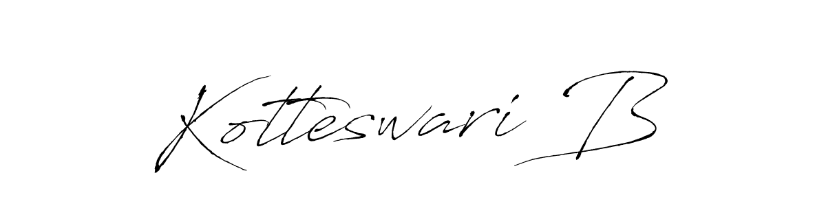 It looks lik you need a new signature style for name Kotteswari B. Design unique handwritten (Antro_Vectra) signature with our free signature maker in just a few clicks. Kotteswari B signature style 6 images and pictures png