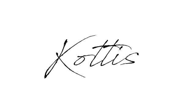 How to make Kottis name signature. Use Antro_Vectra style for creating short signs online. This is the latest handwritten sign. Kottis signature style 6 images and pictures png