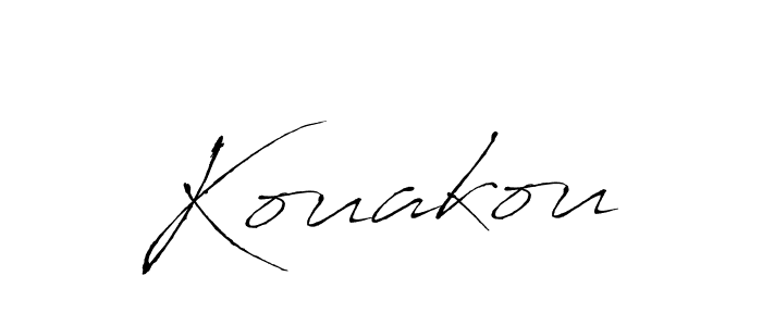 Also You can easily find your signature by using the search form. We will create Kouakou name handwritten signature images for you free of cost using Antro_Vectra sign style. Kouakou signature style 6 images and pictures png