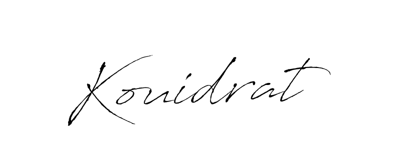 How to make Kouidrat name signature. Use Antro_Vectra style for creating short signs online. This is the latest handwritten sign. Kouidrat signature style 6 images and pictures png