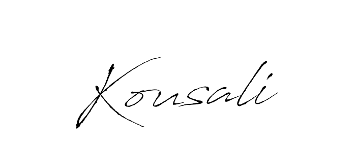 Once you've used our free online signature maker to create your best signature Antro_Vectra style, it's time to enjoy all of the benefits that Kousali name signing documents. Kousali signature style 6 images and pictures png