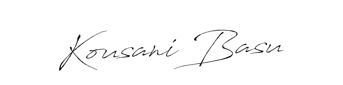 Once you've used our free online signature maker to create your best signature Antro_Vectra style, it's time to enjoy all of the benefits that Kousani Basu name signing documents. Kousani Basu signature style 6 images and pictures png