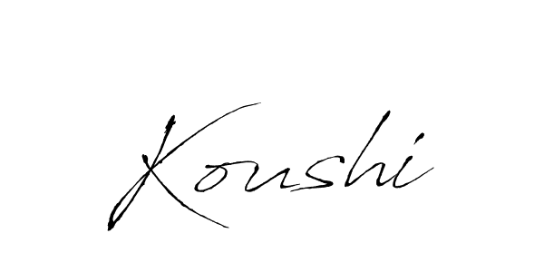 How to Draw Koushi signature style? Antro_Vectra is a latest design signature styles for name Koushi. Koushi signature style 6 images and pictures png