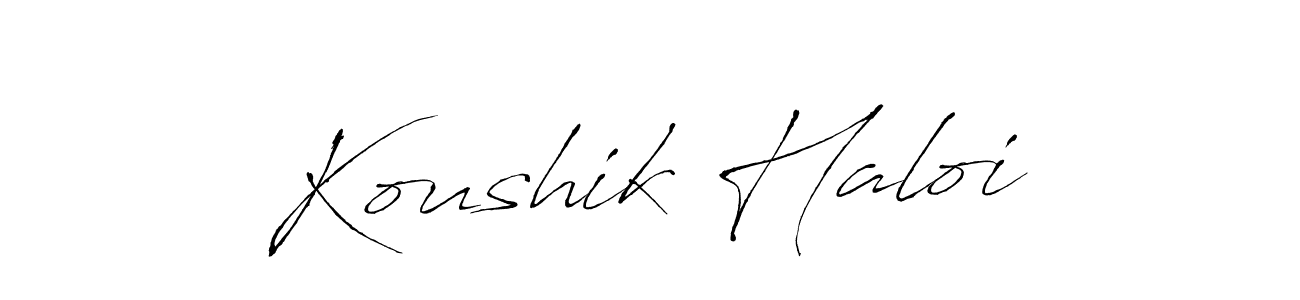 How to Draw Koushik Haloi signature style? Antro_Vectra is a latest design signature styles for name Koushik Haloi. Koushik Haloi signature style 6 images and pictures png