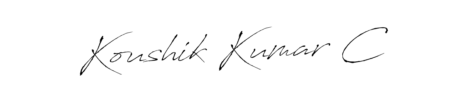 Here are the top 10 professional signature styles for the name Koushik Kumar C. These are the best autograph styles you can use for your name. Koushik Kumar C signature style 6 images and pictures png