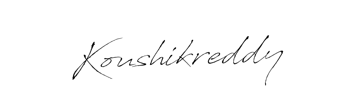 How to make Koushikreddy name signature. Use Antro_Vectra style for creating short signs online. This is the latest handwritten sign. Koushikreddy signature style 6 images and pictures png