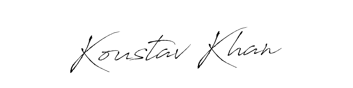 The best way (Antro_Vectra) to make a short signature is to pick only two or three words in your name. The name Koustav Khan include a total of six letters. For converting this name. Koustav Khan signature style 6 images and pictures png