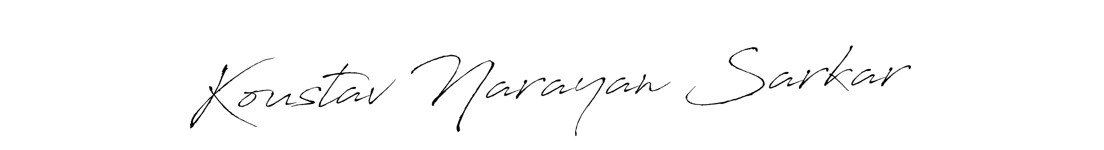 The best way (Antro_Vectra) to make a short signature is to pick only two or three words in your name. The name Koustav Narayan Sarkar include a total of six letters. For converting this name. Koustav Narayan Sarkar signature style 6 images and pictures png