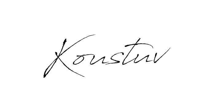Make a beautiful signature design for name Koustuv. Use this online signature maker to create a handwritten signature for free. Koustuv signature style 6 images and pictures png