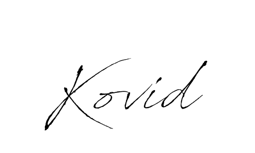 Make a beautiful signature design for name Kovid. Use this online signature maker to create a handwritten signature for free. Kovid signature style 6 images and pictures png